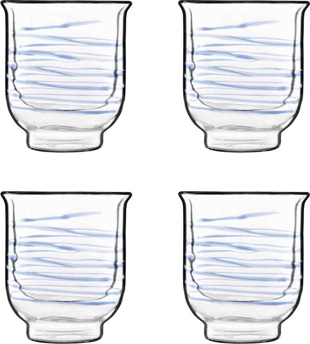 Luigi Bormioli Asagao Theeglas 23,5cl - 4 Stuks
