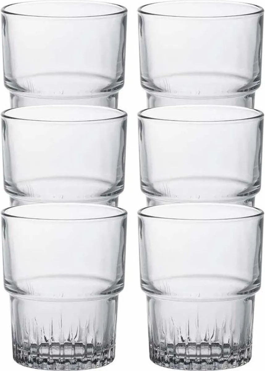 Duralex Empilable Koffie/Espresso Glazen 160ml