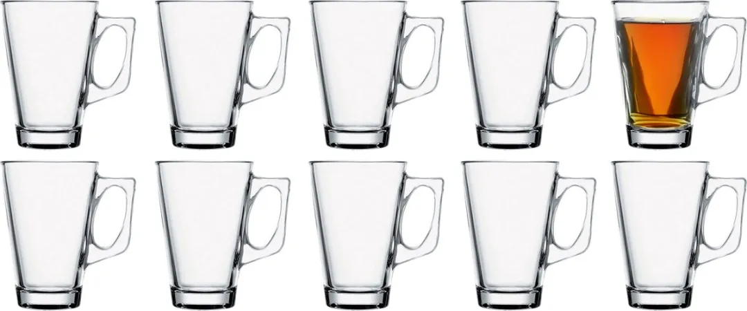 Pasabahce Ceylon Koffie/Thee Glazen Set