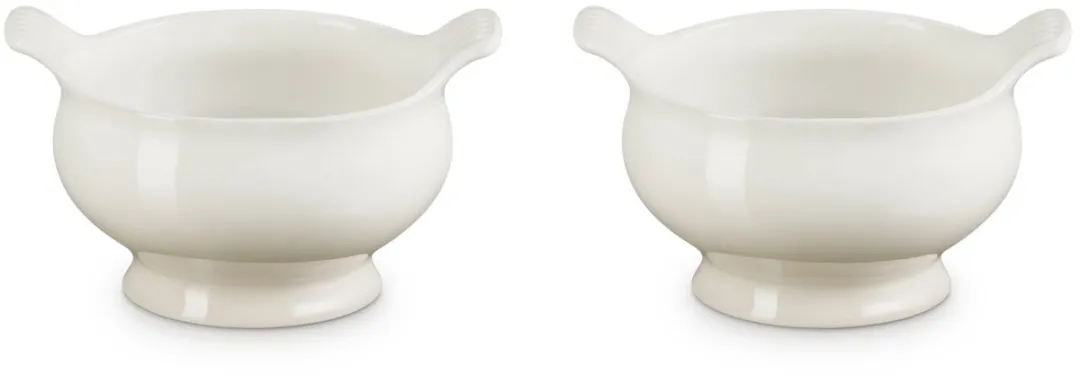 Le Creuset Soepkommen Set 2 Stuks 0,60L - Meringue