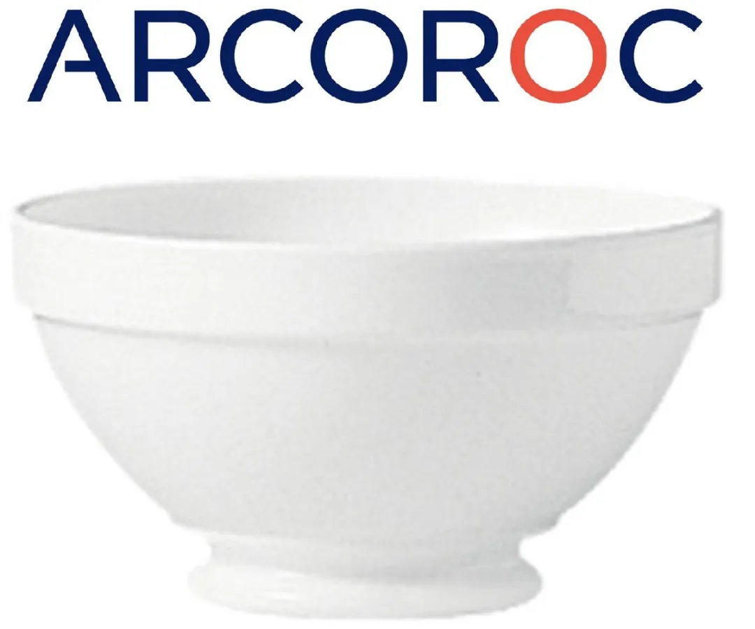 Arcoroc Soepkommen Horeca Bowls 6x - D13 x 7cm - Wit