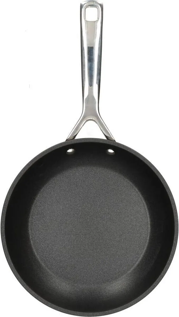 Le Creuset Les Forgées Koekenpan 22cm - Zwart - afbeelding 3 van 6