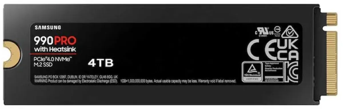 Samsung 990 PRO MZ-V9P4T0CW SSD - 4TB