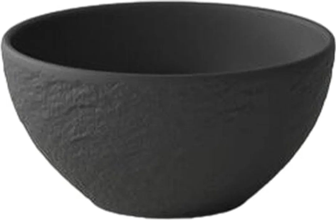 Villeroy & Boch Manufacture Rock Kommen 14cm - 4 Stuks - Zwart