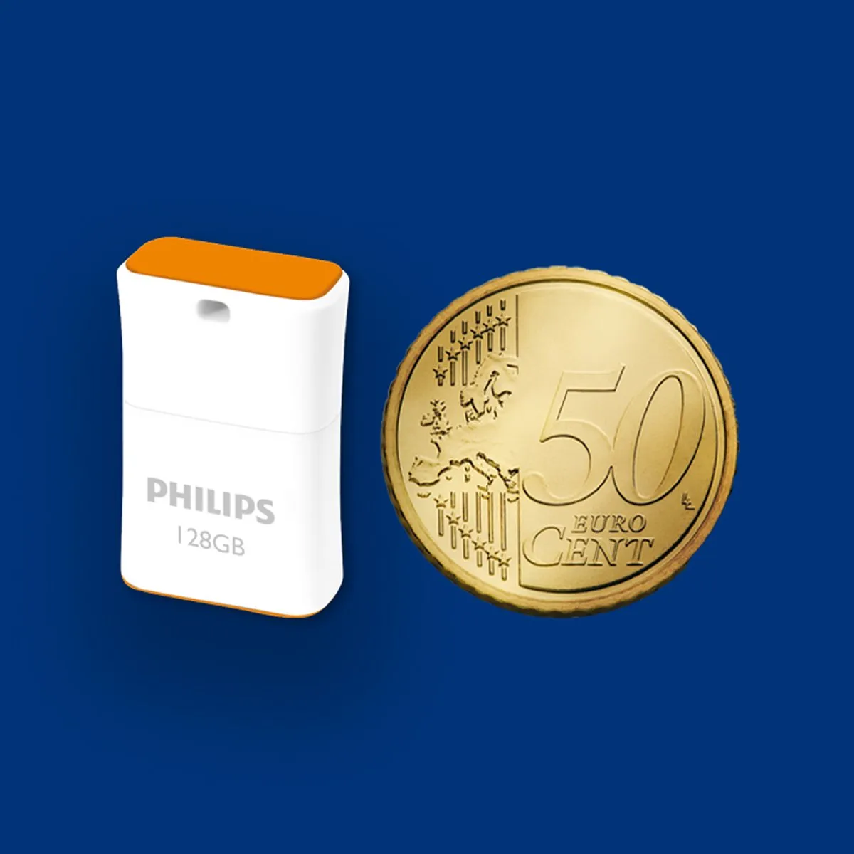 Philips Pico Edition FM12FD85B/00 USB Stick 128GB - Wit