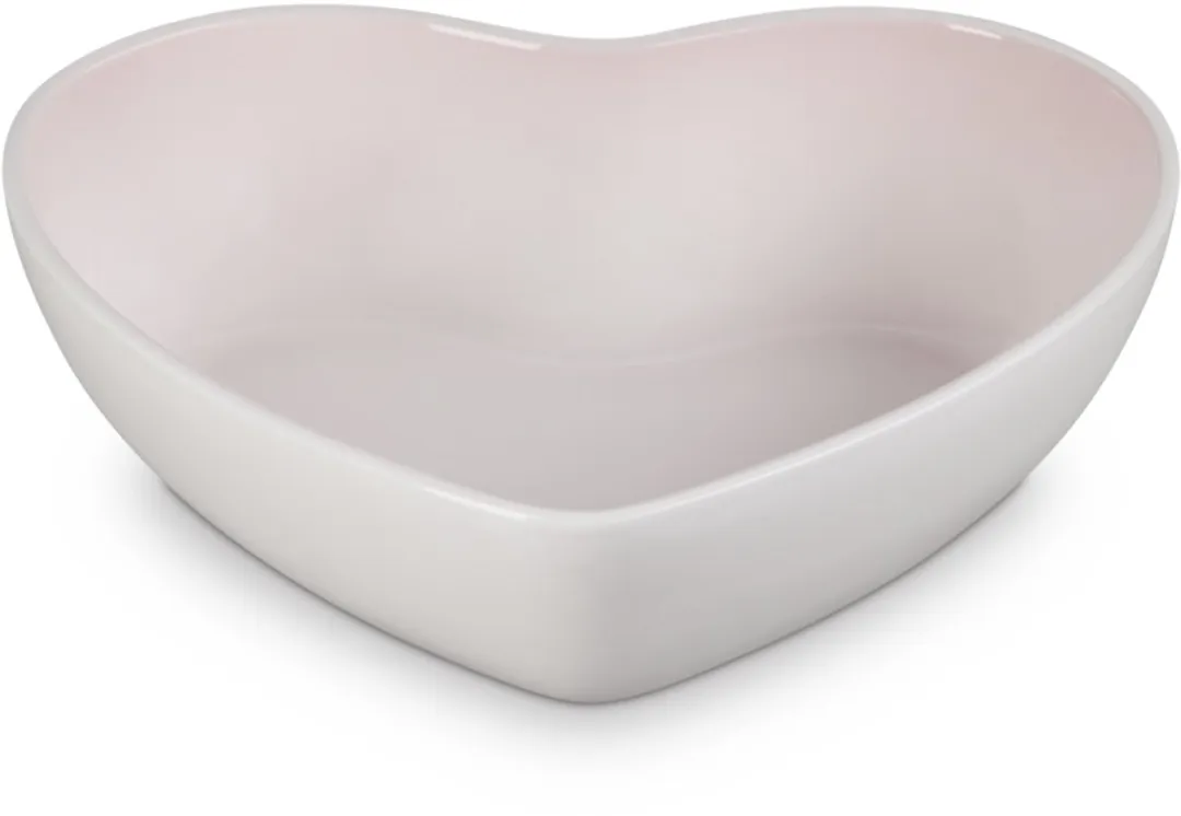 Le Creuset Serveerschaal Hart 30cm - Roze