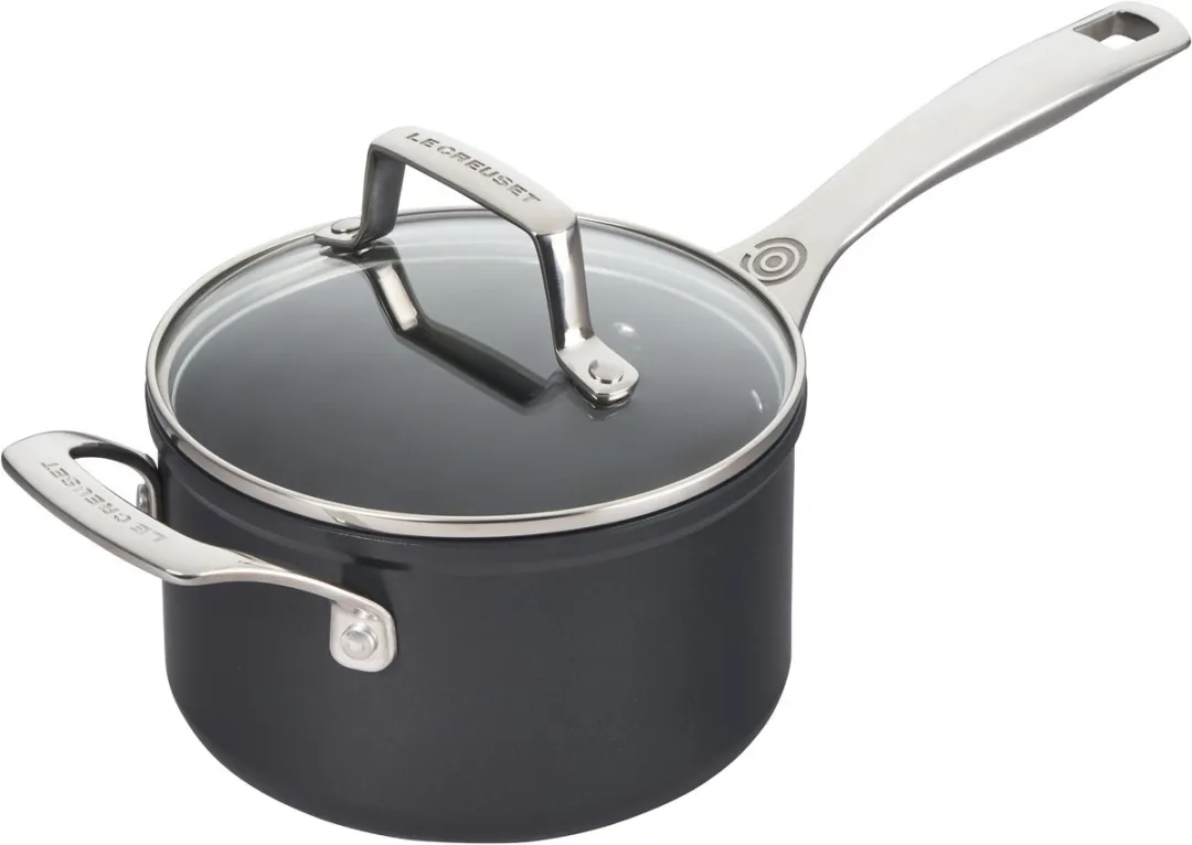 Le Creuset Essential Non-Stick Pannenset 4-delig - Zwart - afbeelding 6 van 6