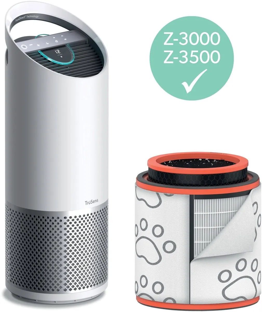 Leitz Trusens Huisdier Koolstoffilter voor Z-3000 Grote Luchtreiniger