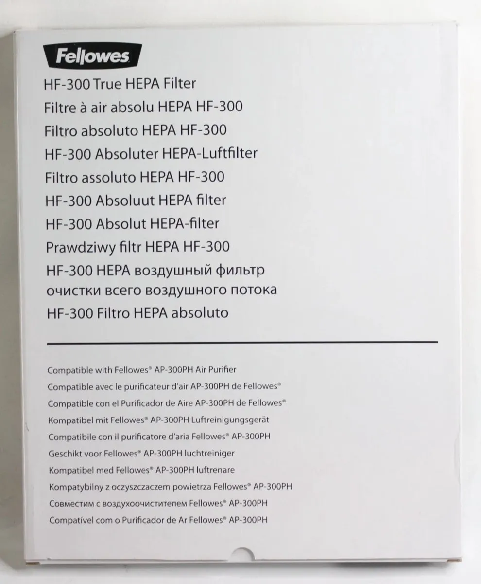 Fellowes HEPA Filter 9370101 - Wit - o.a. Plasmatrue/Nothing