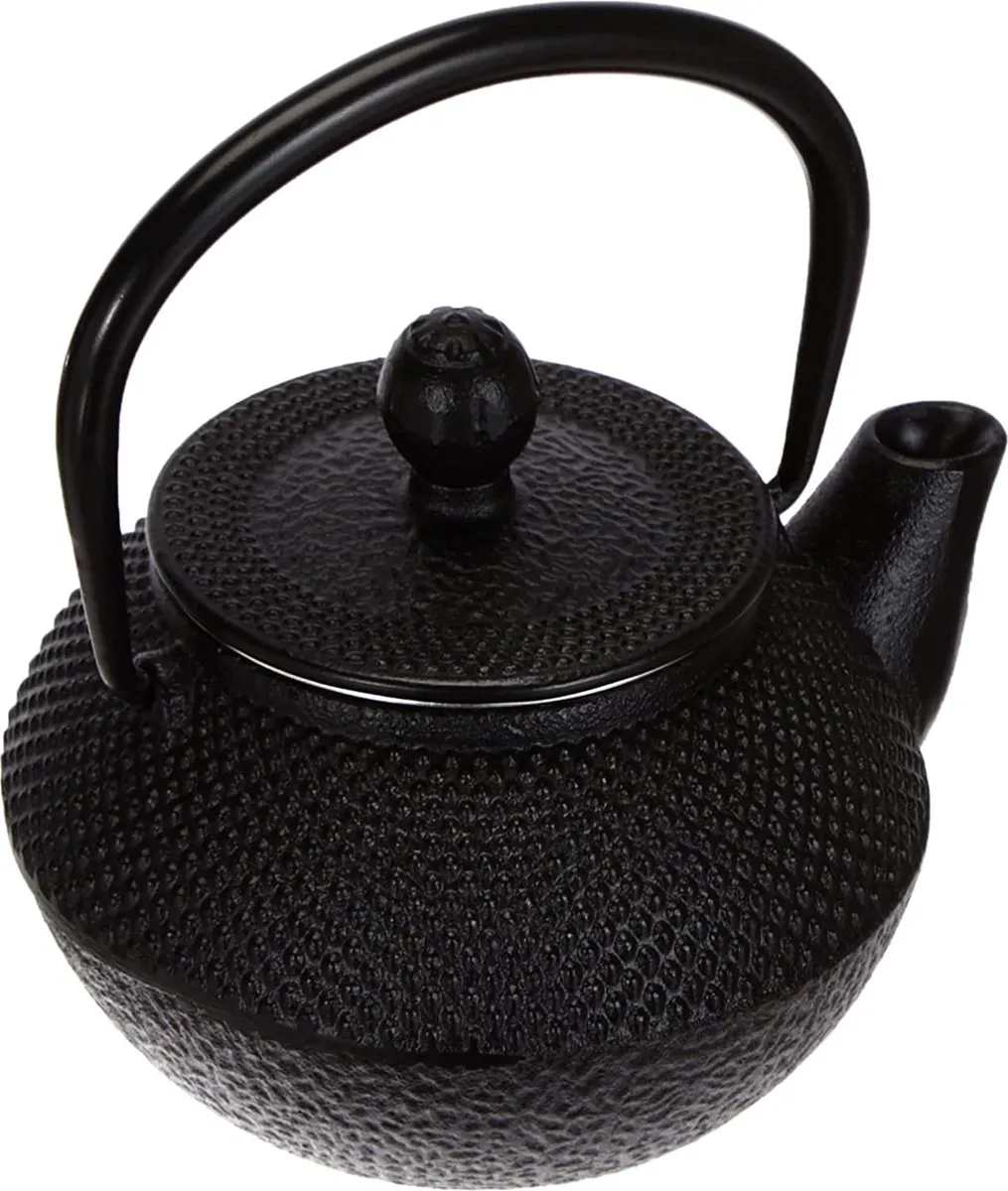 Cosy&Trendy Kobe Theepot Gietijzer 0L3 - Zwart