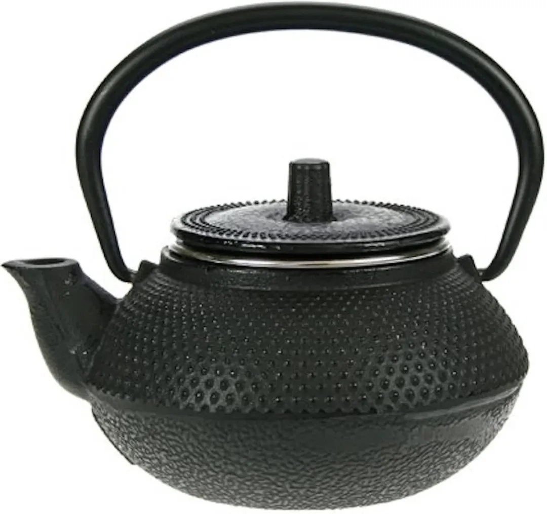 Cosy&Trendy Kobe Theepot Gietijzer 0L3 - Zwart
