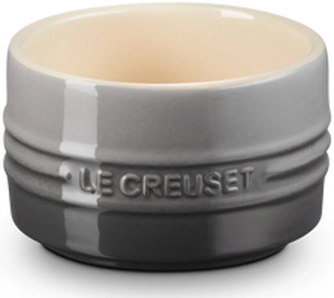 Le Creuset Stapelbare Schaal 9cm Flint - 6 Stuks