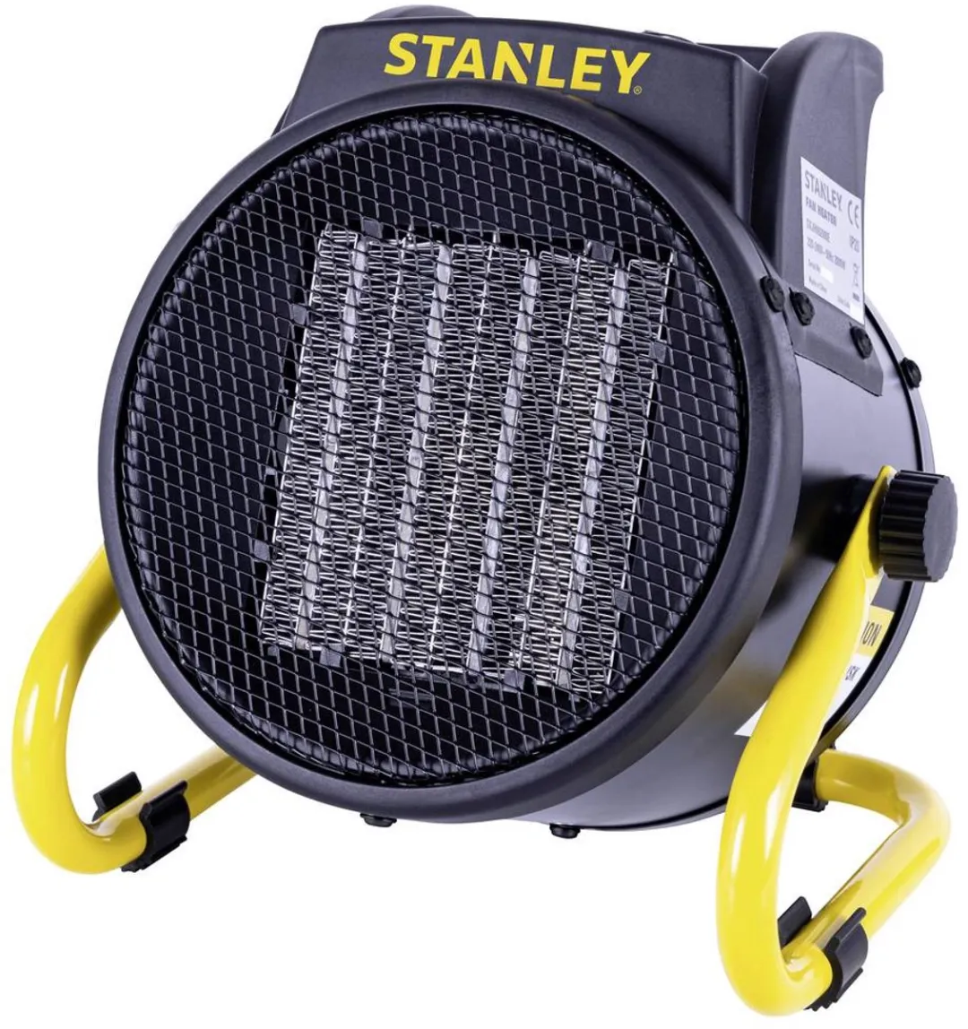 Stanley PTC-ventilatorkachel SXJH002000E - 2000W - Zwart/geel