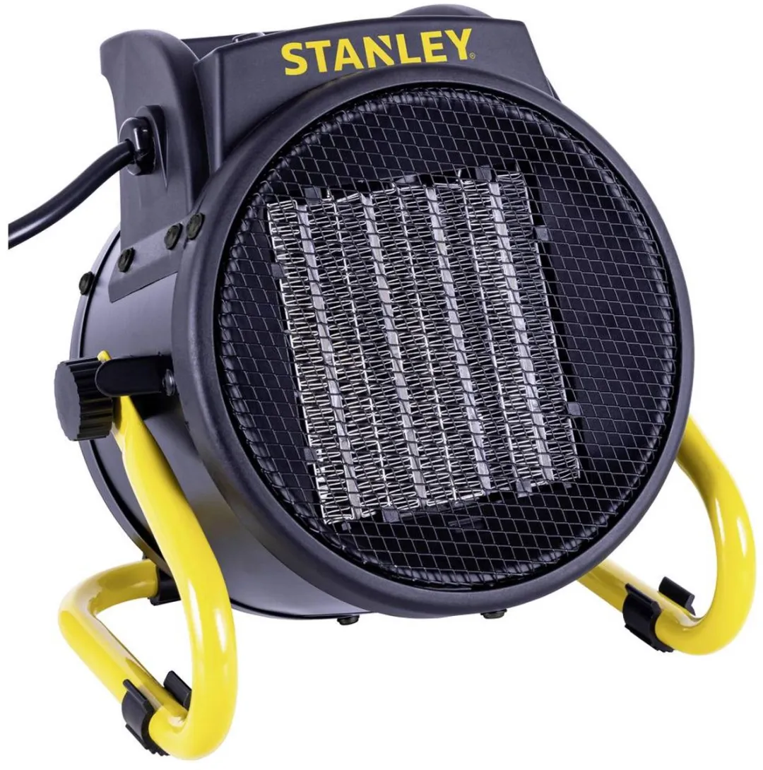 Stanley PTC-ventilatorkachel SXJH002000E - 2000W - Zwart/geel