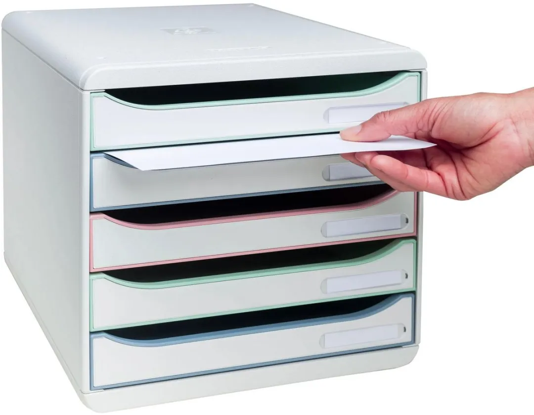 Exacompta Ladenbox Big Box Plus 5 lades AutentiK - Geassorteerd - 309303D