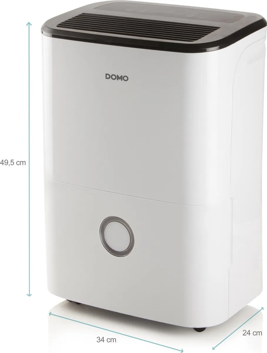 Domo DO343DH Luchtontvochtiger 75m² - 440W - Wit