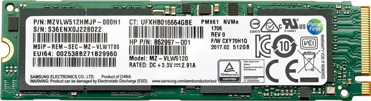 HP 406L7AA 1TB NVMe SSD