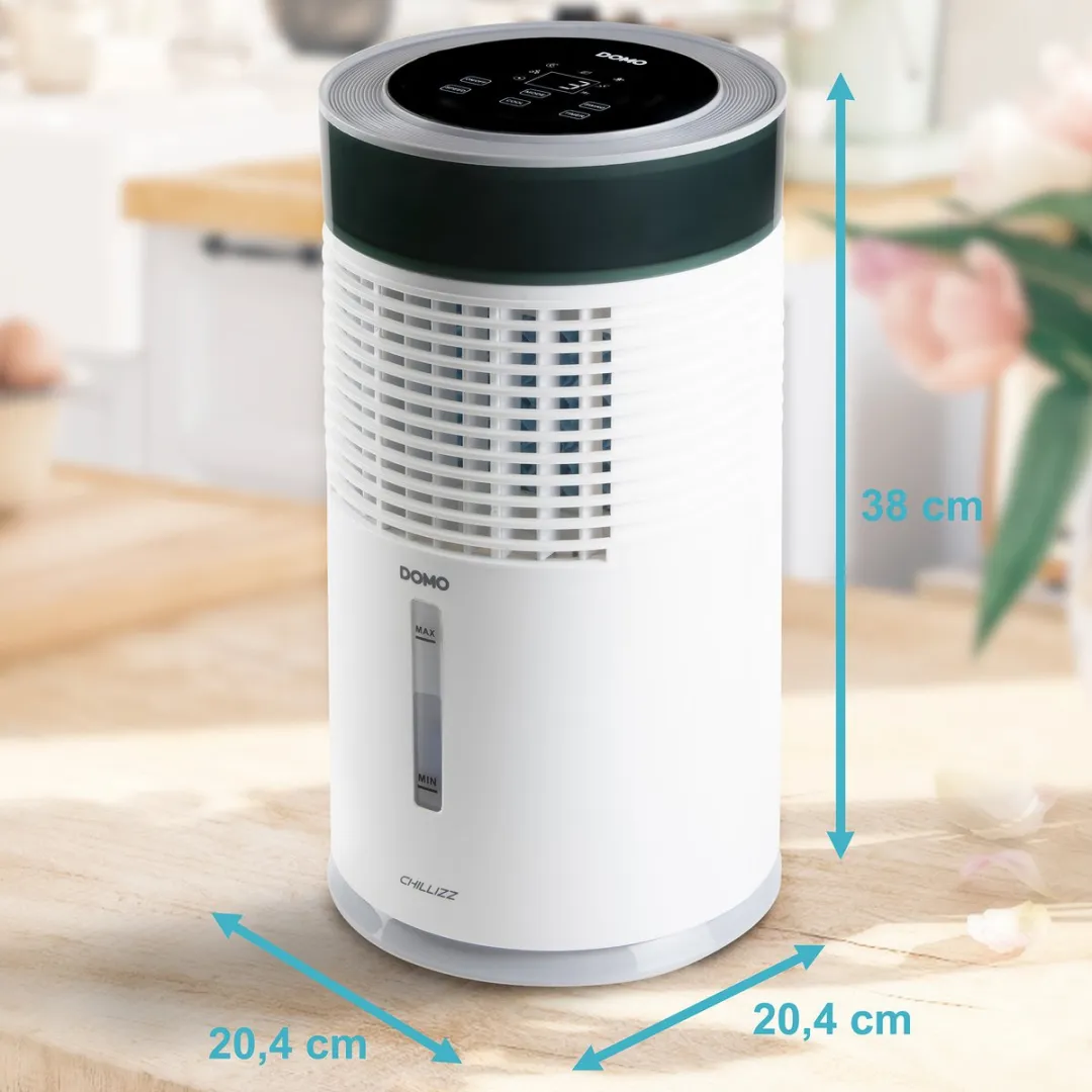 Domo DO159A Aircooler 3-in-1 - 20W - 1.8L - Wit/Zwart