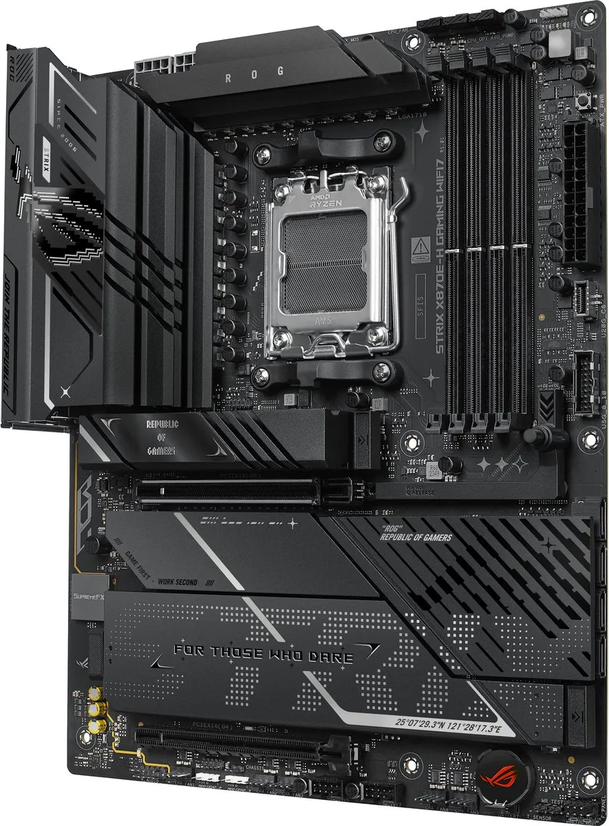 ASUS ROG Strix X870E-H Gaming WiFi7 Moederbord - AM5 - ATX
