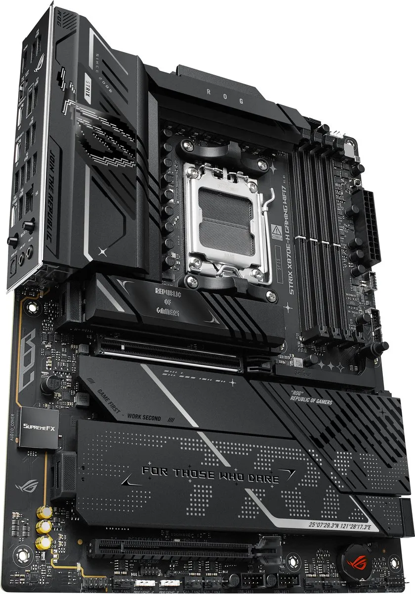 ASUS ROG Strix X870E-H Gaming WiFi7 Moederbord - AM5 - ATX - afbeelding 6 van 6