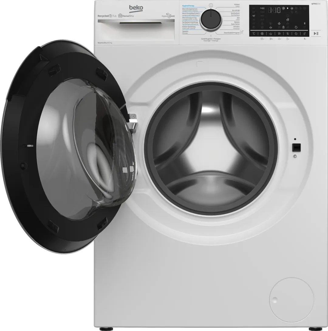 Beko B5DT510446W Wasdroogcombinatie - 10/6 kg Wit - afbeelding 6 van 6