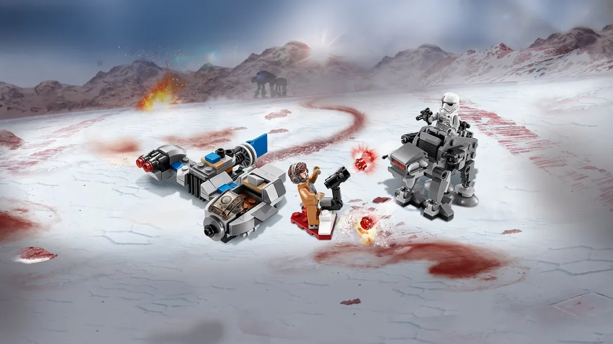 LEGO Star Wars Ski Speeder vs. First Order Walker 75195 - 216 Stukken - Multicolor