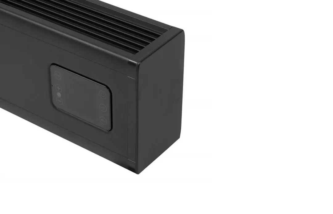 Eurom Alutherm Baseboard 1500 Black - 1500W