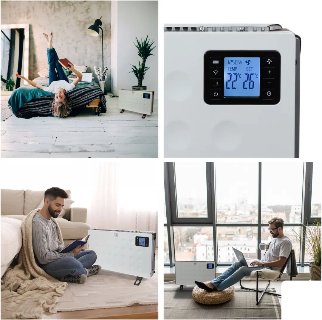 Perel Smart SMART1310 Convectorkachel 2000W - Wit
