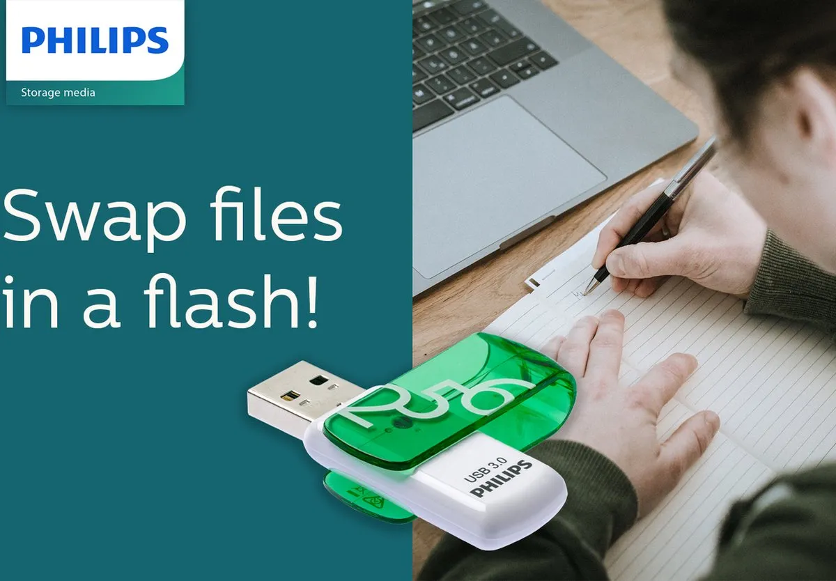 Philips USB Stick 3.0 FM25FD00B - 256GB - Groen