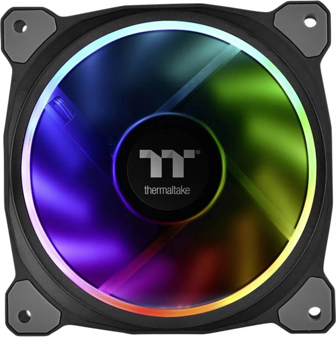 Thermaltake RIING PLUS 14 LED RGB PC-ventilator CL-F057-PL14SW-A - 5 Stuks
