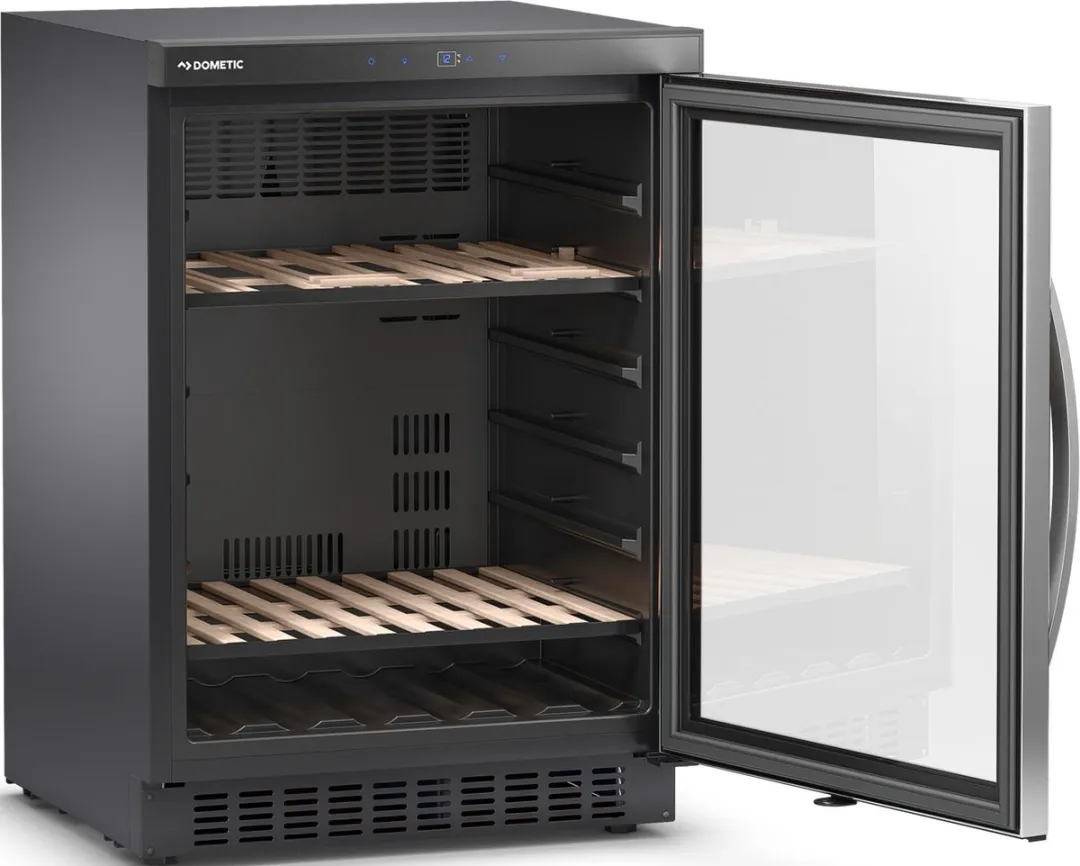 Dometic Basic B68G Wijnkoelkast 152L - Zilver