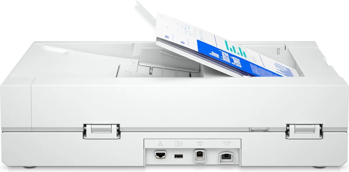 HP Scanjet Pro N4600 20G07A Scanner - 80 ppm - Wit