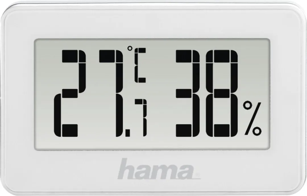 Hama Mini Thermo-/hygrometer - Wit - afbeelding 4 van 6