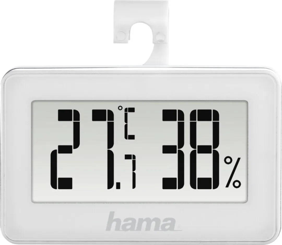 Hama Mini Thermo-/hygrometer - Wit - afbeelding 3 van 6