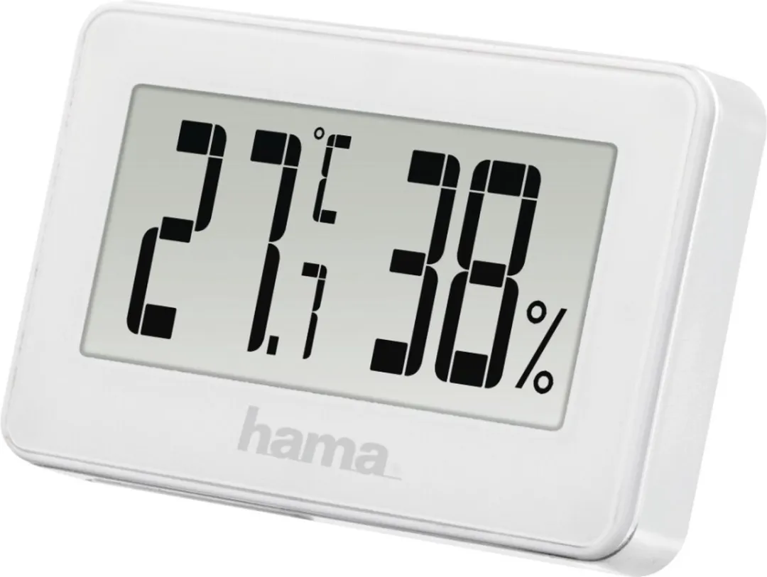 Hama Mini Thermo-/hygrometer - Wit - afbeelding 5 van 6