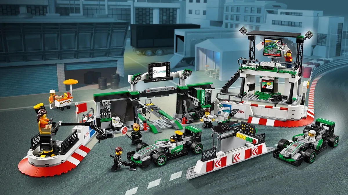 LEGO Speed Champions Mercedes-AMG F1 Team 75883 - 941 Stukken
