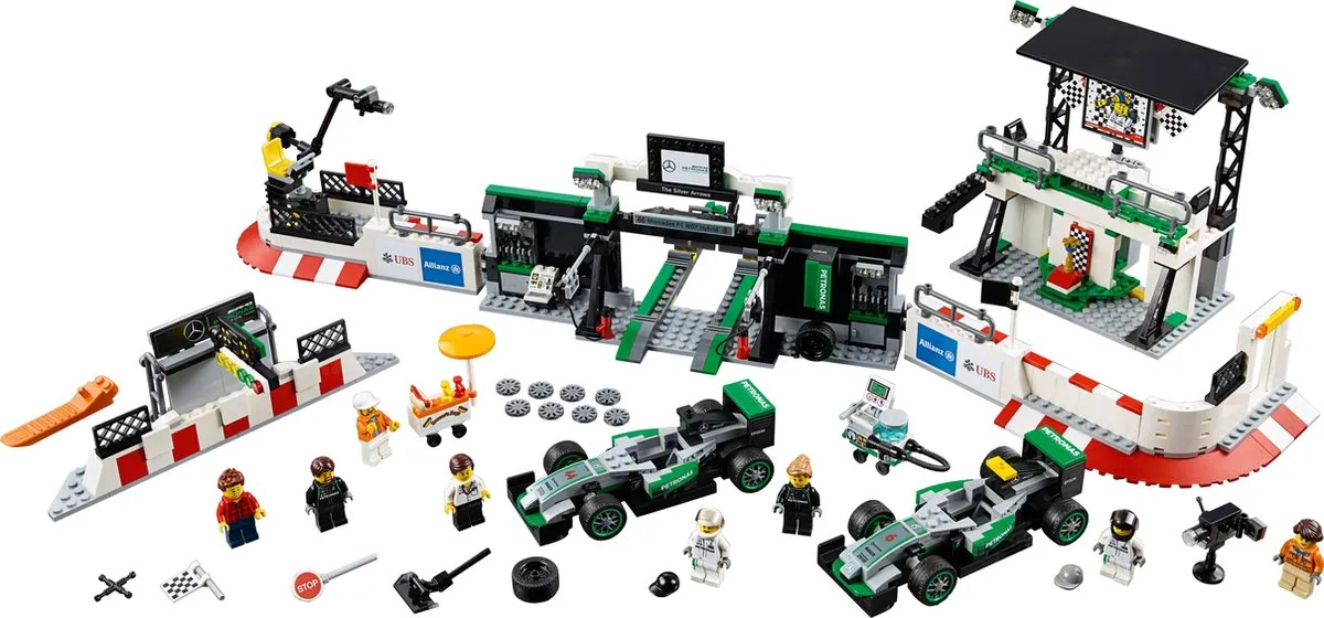 LEGO Speed Champions Mercedes-AMG F1 Team 75883 - 941 Stukken