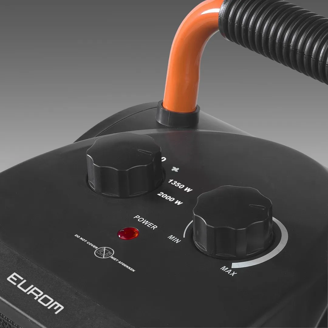 Eurom Werkplaatskachel 34.010.5 - 2000W Wit - afbeelding 6 van 6