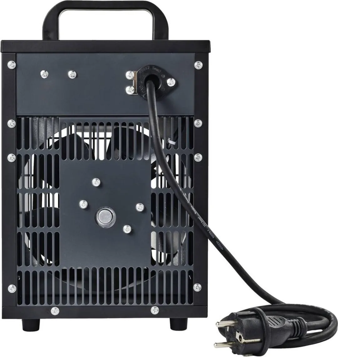 TOOLCRAFT TO-8578335 Bouwkachel 3000W - Zwart-geel