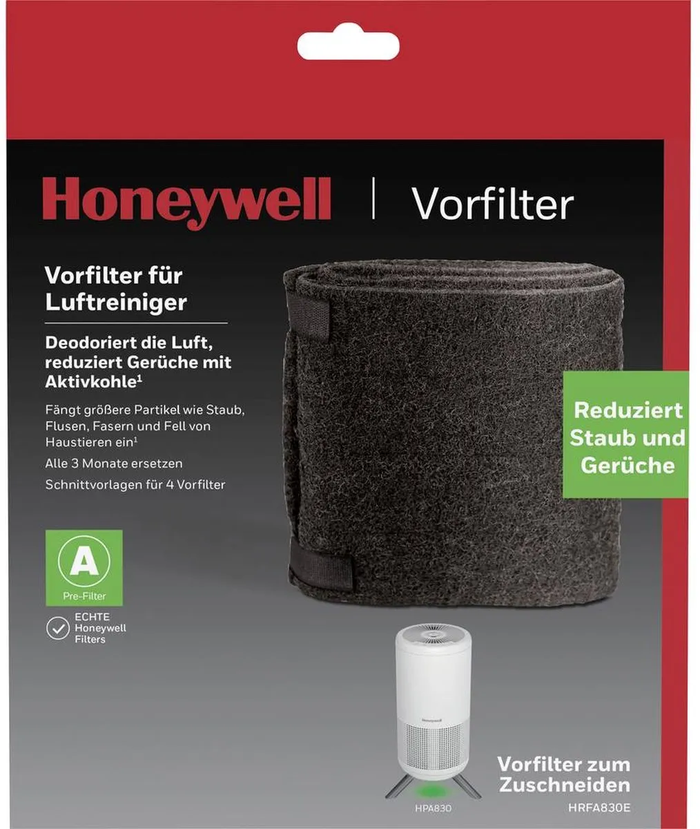 Honeywell HRFA830E Pre-Filter - Actieve Kool