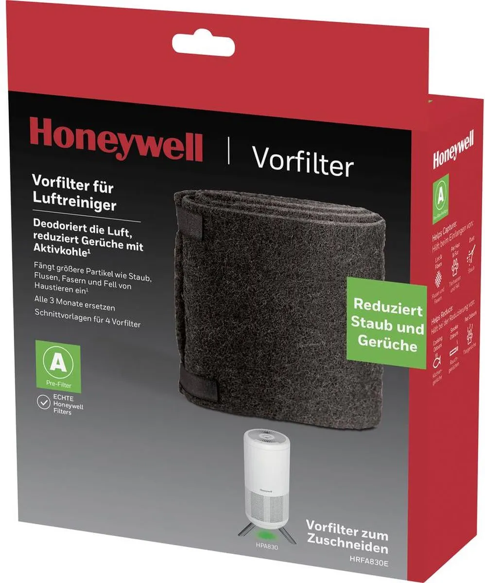 Honeywell HRFA830E Pre-Filter - Actieve Kool