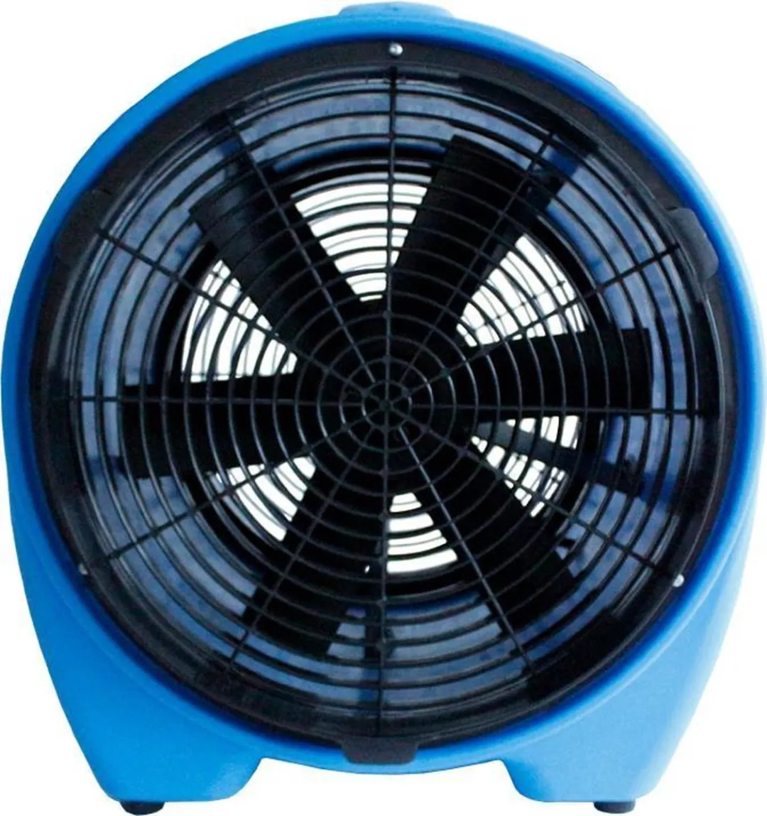 TETRA Tools Typhoon Bouwventilator 50W - Licht Blauw