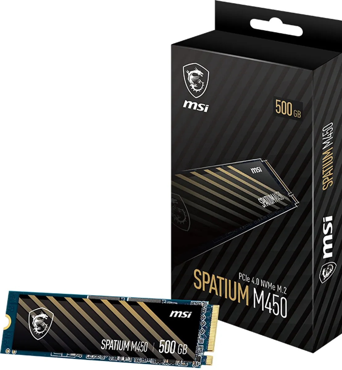 MSI SPATIUM M450 S78-440K380-P83 NVMe SSD 500GB