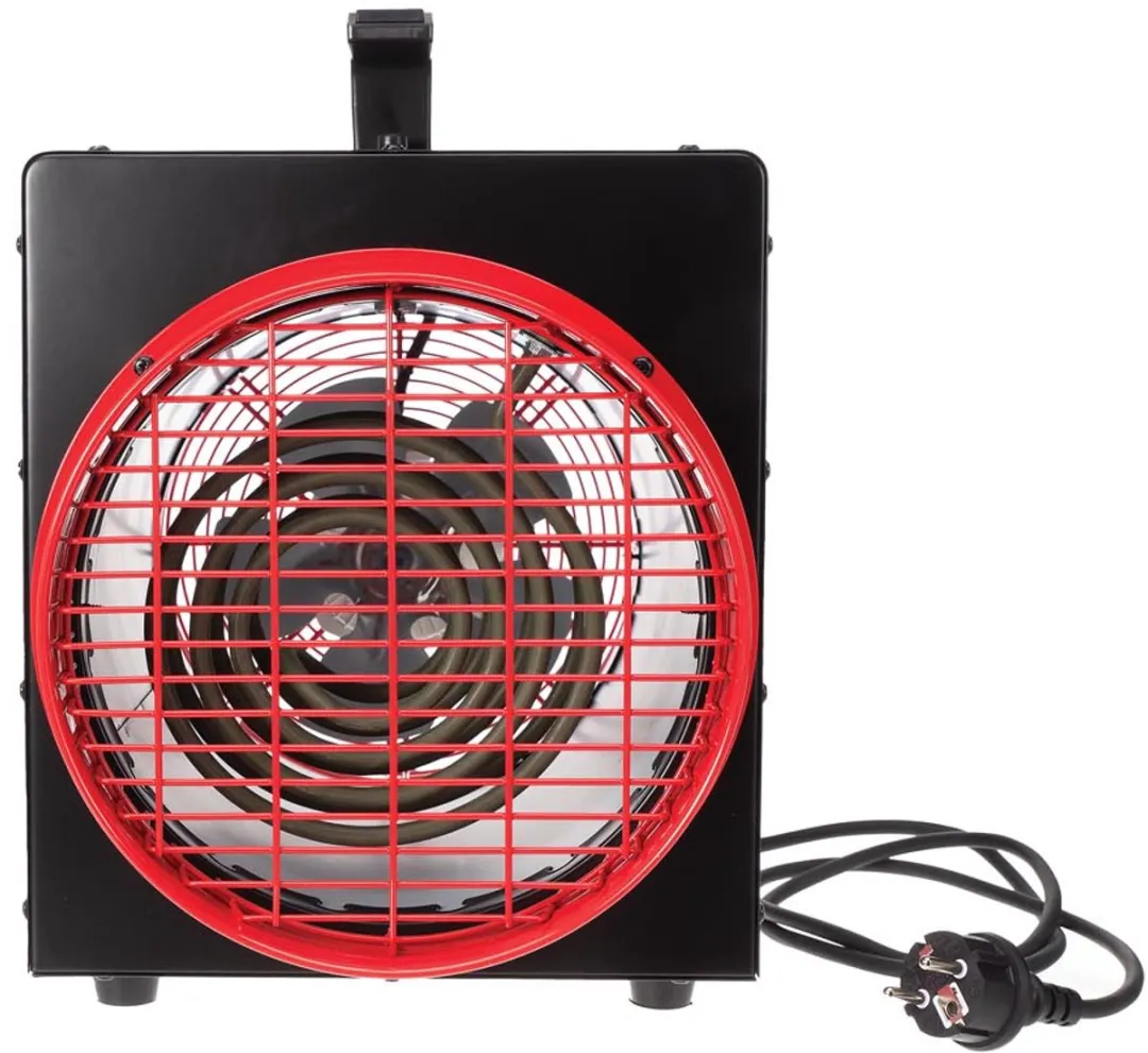 Perel Ventilatorkachel IH0004N 3300W - Thermostaat & Koelstand - afbeelding 6 van 6