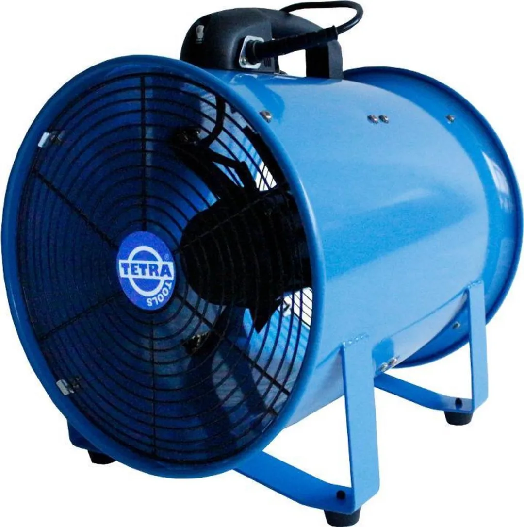 TETRA TEF 321 Bouwventilator 50W - 30cm Blauw-Zwart