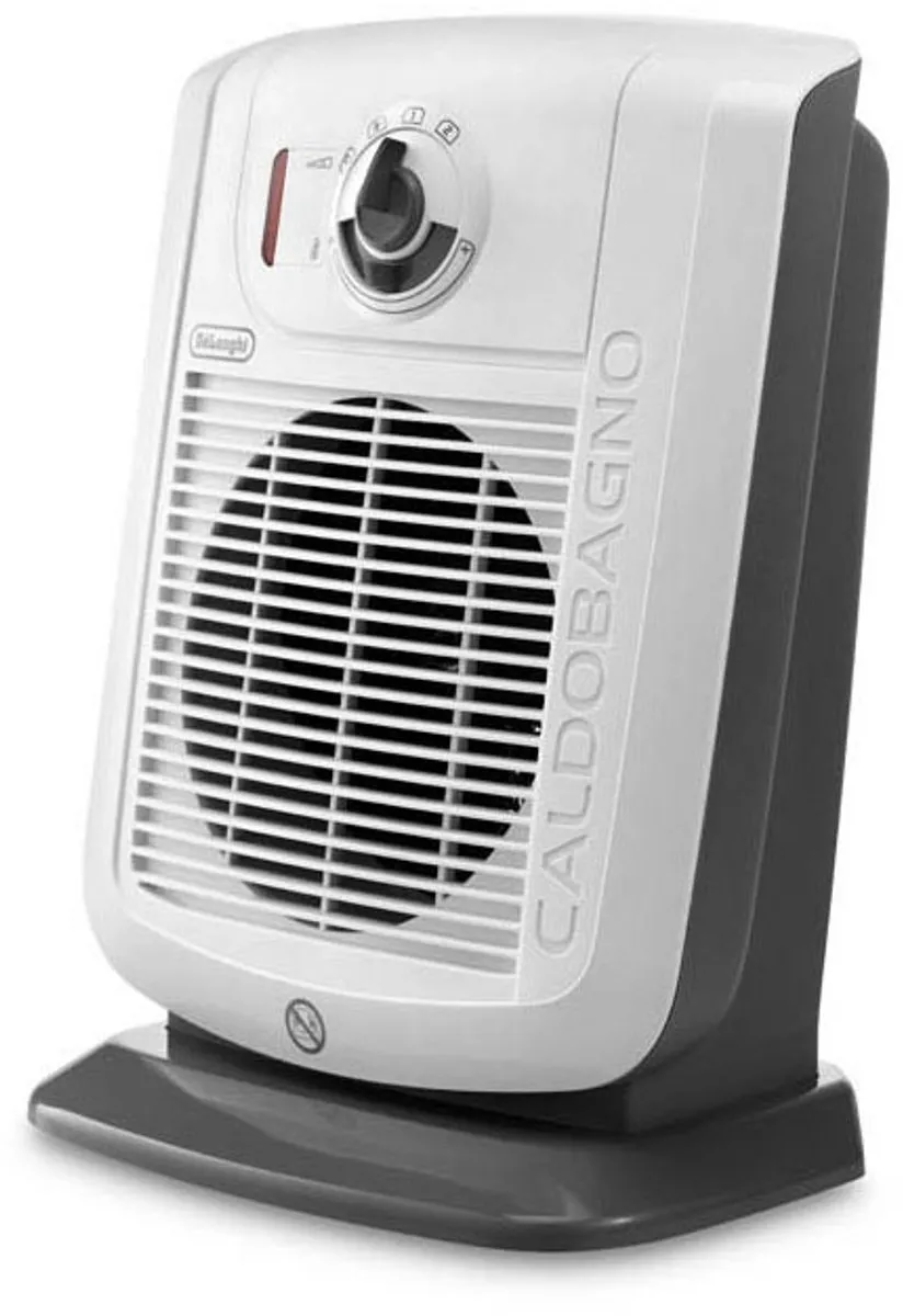 De'Longhi Caldobagno HBC 3030 Ventilatorverwarming 2000W - Wit - afbeelding 3 van 4