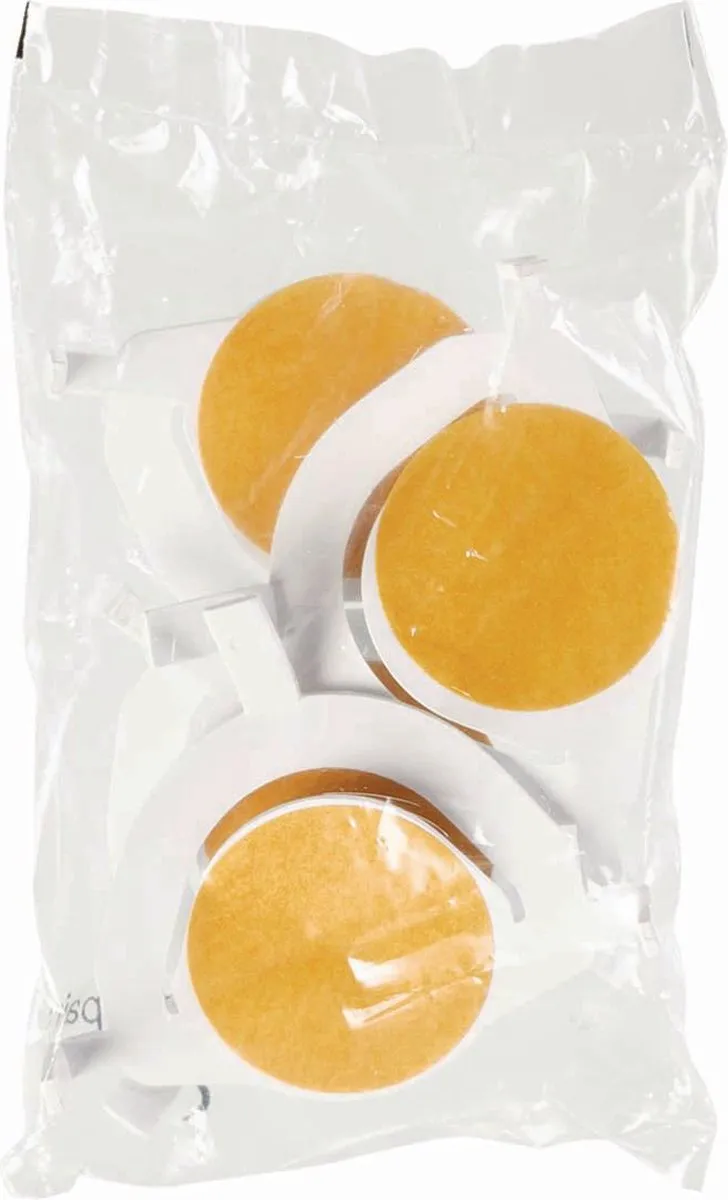 Nedis WAFE110WH4B Plakvoetjes - 4 Stuks