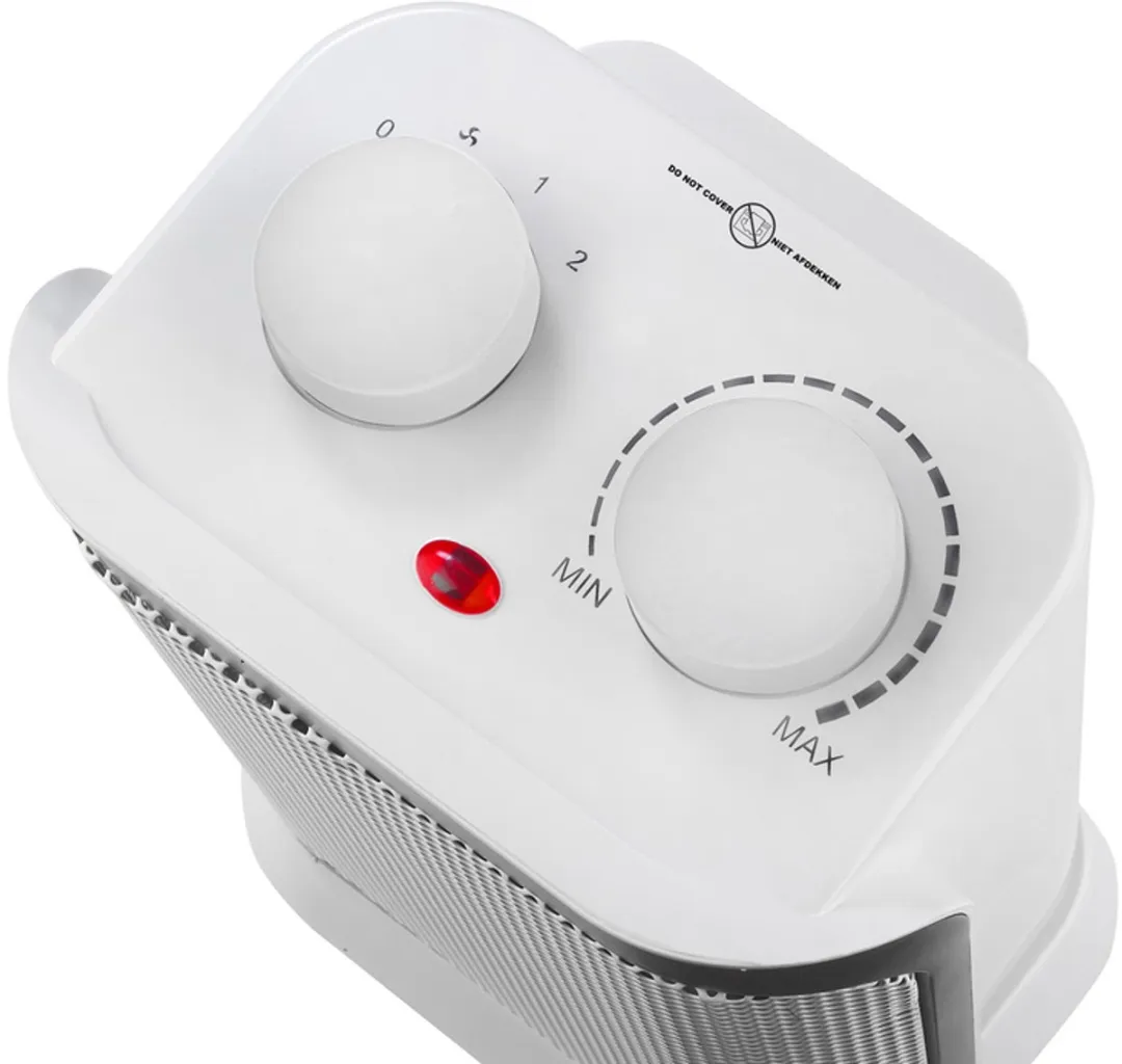 Eurom Sub-Heat 342505 Ventilatorkachel 1500W - 3 standen - Zwart/Wit - afbeelding 6 van 6