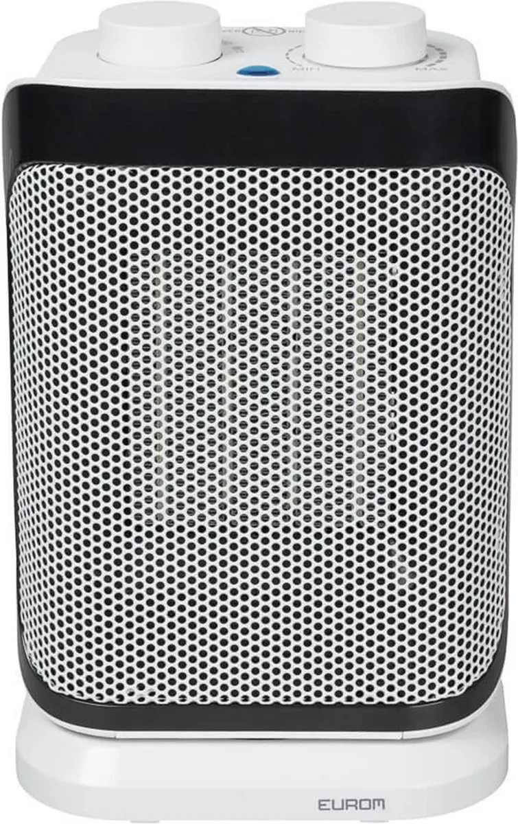 Eurom Sub-Heat 342505 Ventilatorkachel 1500W - 3 standen - Zwart/Wit