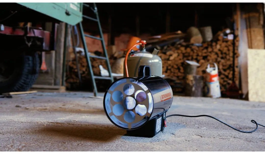 Rothenberger Roturbo 19000 Heeteluchtgenerator - 18500W - Zilver - afbeelding 6 van 6